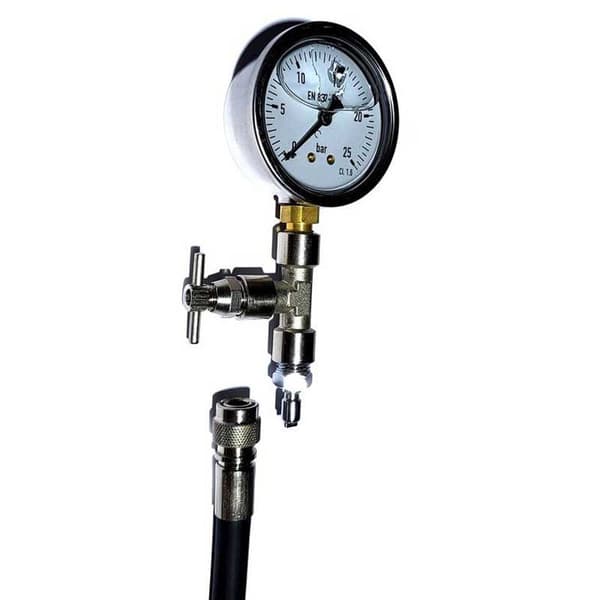 Metalsub Trykmåler Medium Pressure Adjustment With Purge 0-25 Bar