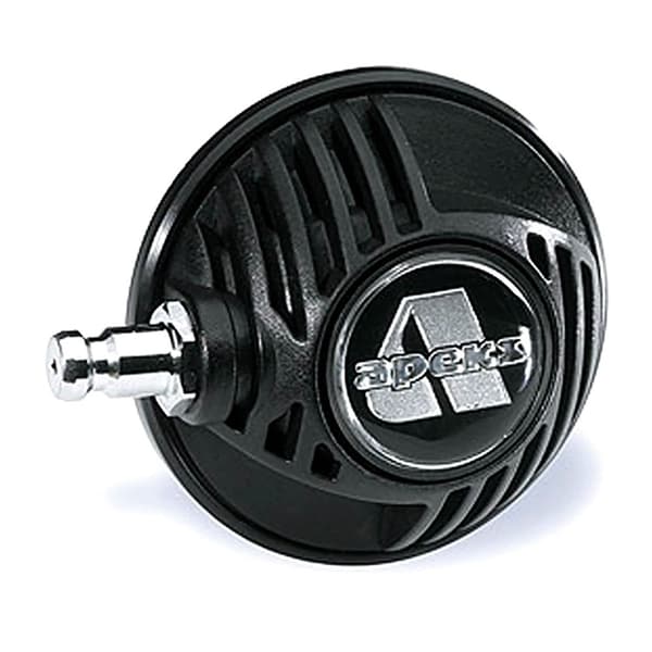Apeks Dry Suir Inflator Svart