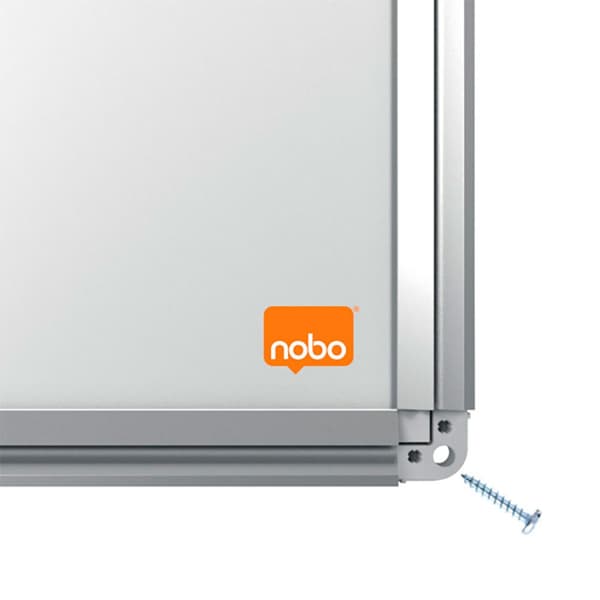 Nobo Forglasset Stål Premium Plus 2000x1000 Mm Bestyrelse