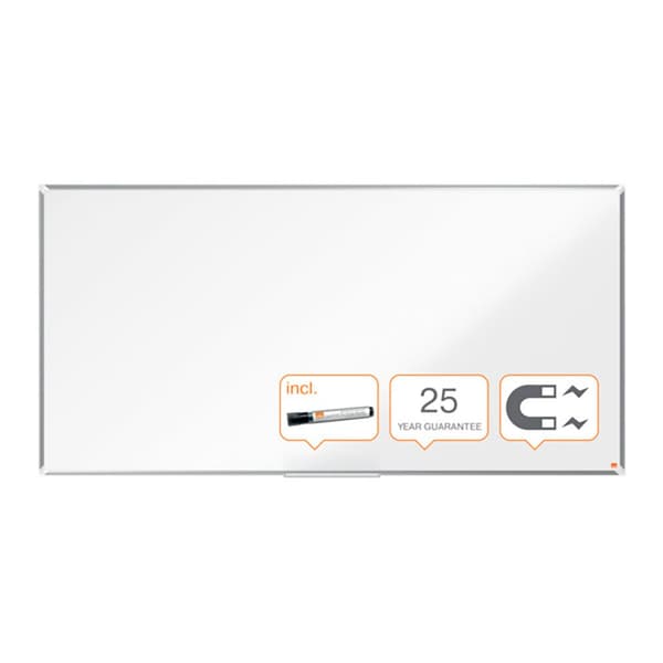 Nobo Forglasset Stål Premium Plus 2000x1000 Mm Bestyrelse