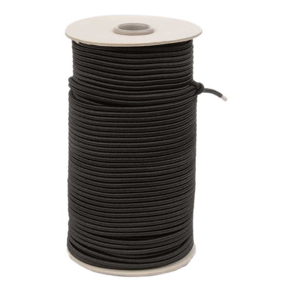 Best Divers Linje Elastic 6 Mm Svart 100 m