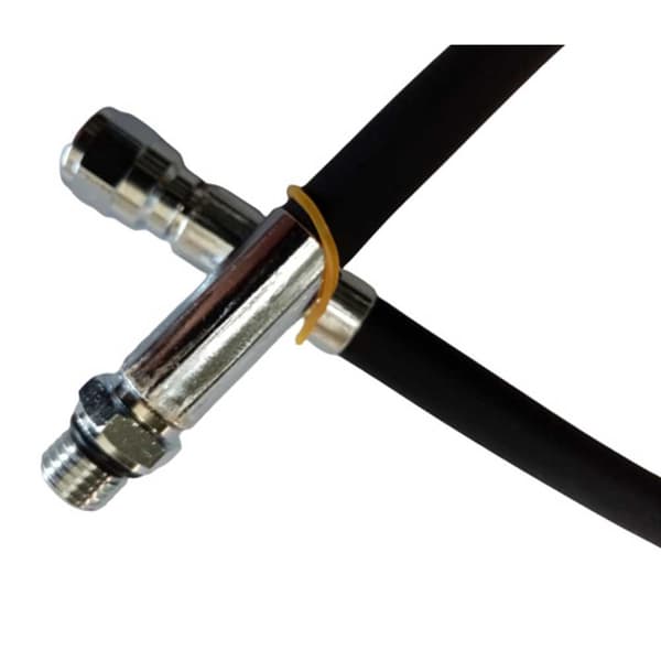 Aquatys Slange Til Måler Hp Sort 80 cm
