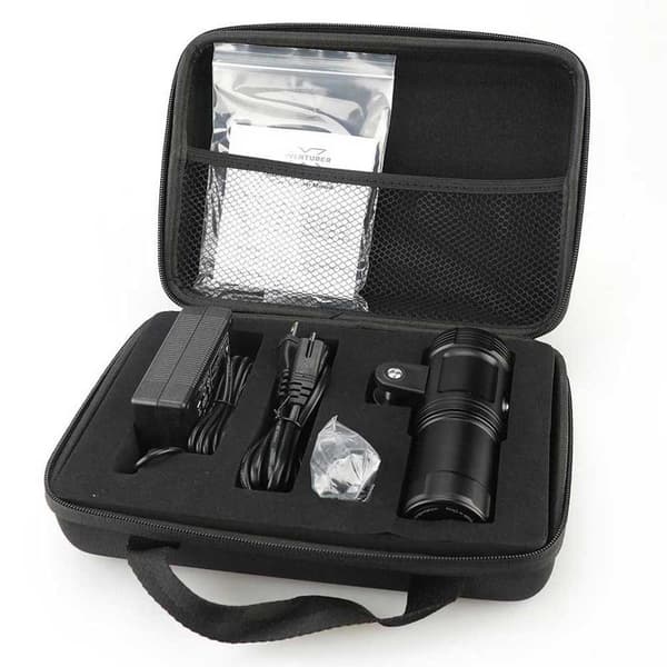 X-adventurer Wsrua Smart Video Sukelluslamppu Hopeinen 4500 Lumens