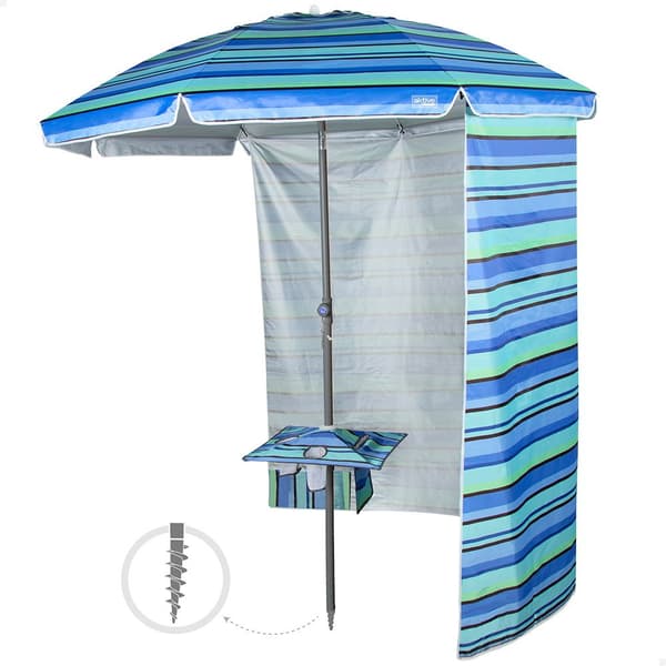Aktive Parasol Med Justerbar Mast  Ø210cm