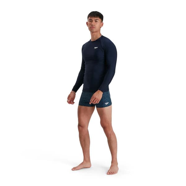 Speedo Eco Enduraflex Langærmet Rashguard Sort 2XL