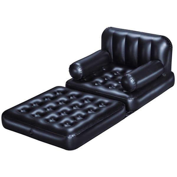 Bestway 75114 Multi-max 4-in-1 191x38x25 Cm Luftstol  4 Posiciones Negro 191x38x