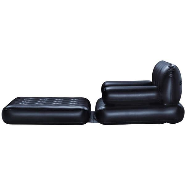 Bestway 75114 Multi-max 4-in-1 191x38x25 Cm Luftstol  4 Posiciones Negro 191x38x