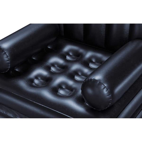 Bestway 75114 Multi-max 4-in-1 191x38x25 Cm Luftstol  4 Posiciones Negro 191x38x