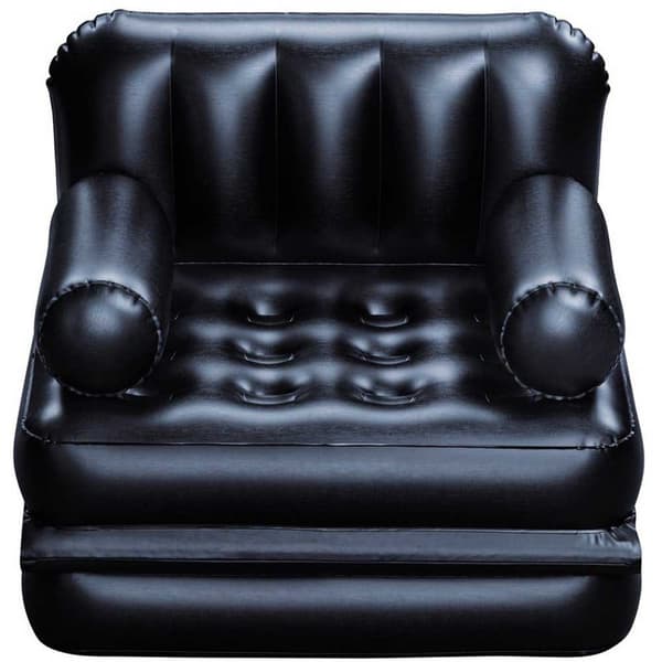 Bestway 75114 Multi-max 4-in-1 191x38x25 Cm Luftstol  4 Posiciones Negro 191x38x