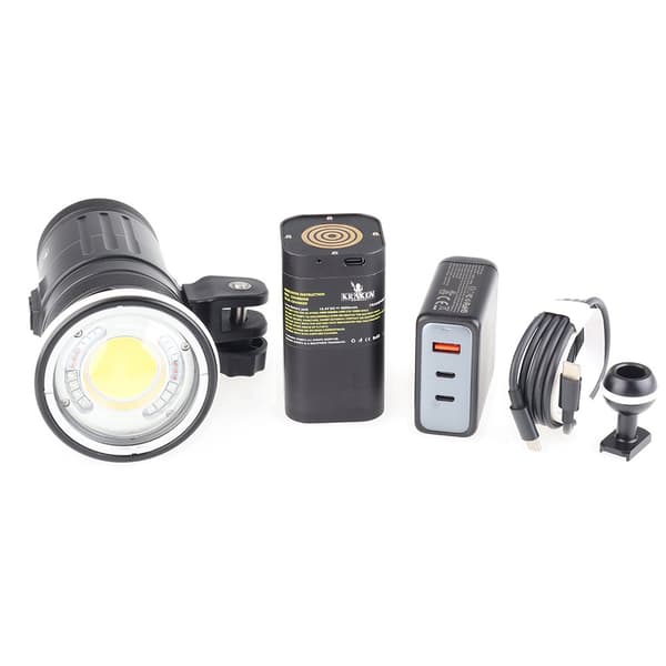Kraken Hydra 12000 Wrgb Sukelluslamppu Musta 12000 Lumens