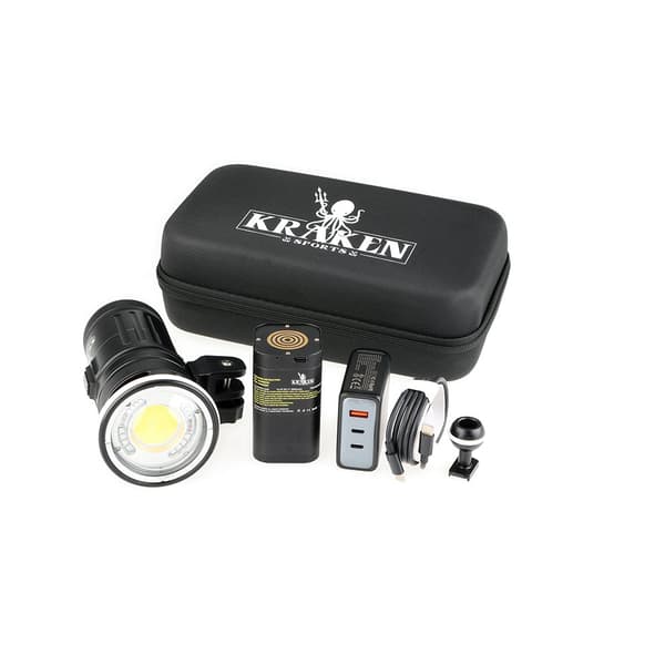 Kraken Hydra 12000 Wrgb Sukelluslamppu Musta 12000 Lumens