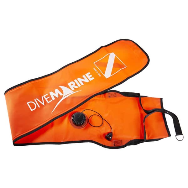 Divemarine 30l Polyurethane Surface Marker Merkkipoiju Oranssi