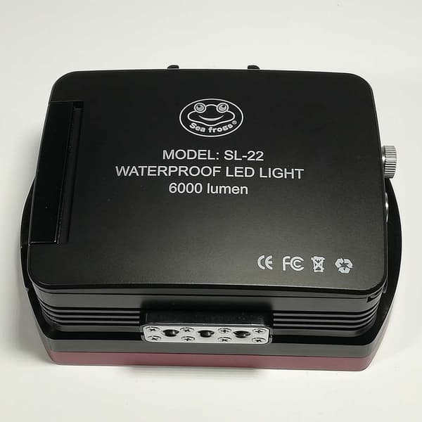 Sea Frogs Model Sl-22 Sukelluslamppu Kultainen 6000 Lumens