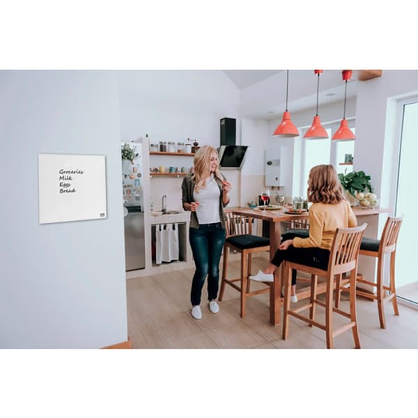 Nobo Magnetisk Whiteboard I Glas 30x30 Cm