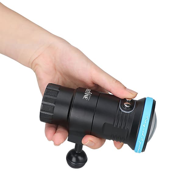 Weefine Dual Solar Flare 4500 Video Sukelluslamppu Sininen 4500 Lumens