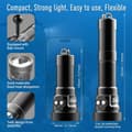 Miniatyrbild 3 av 4: Divepro M27 V2 Dyklampa Silver 3700 Lumens