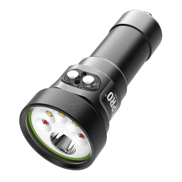 Divepro M27 V2 Dyklampa Silver 3700 Lumens