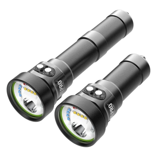 Divepro M35 V2 Video Dykkerlygte Søvfarvet 3500 Lumens