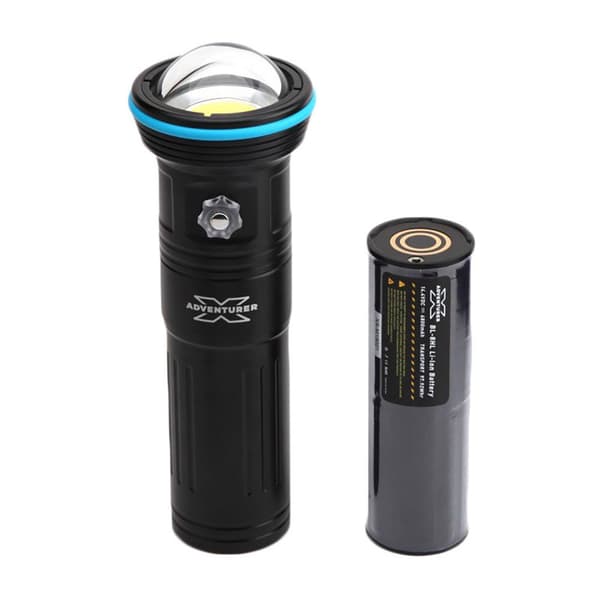 X-adventurer M15000 Video Dyklampa Svart 15000 Lumens