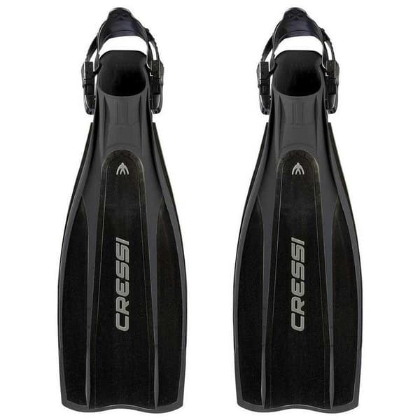 Cressi Dykkerfinner Pro Light Sort EU 44-45