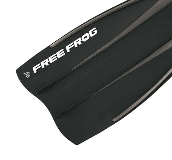 Cressi Snorkelfenor Free Frog Svart EU 45-46