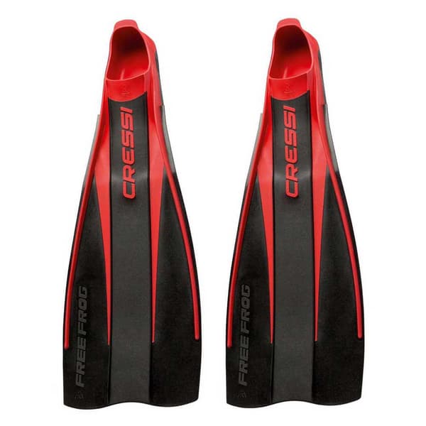 Cressi Snorkelfenor Free Frog Svart EU 39-40