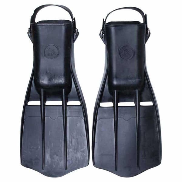 Tecnomar Dykkerfinner Profesional Sort EU 37-39