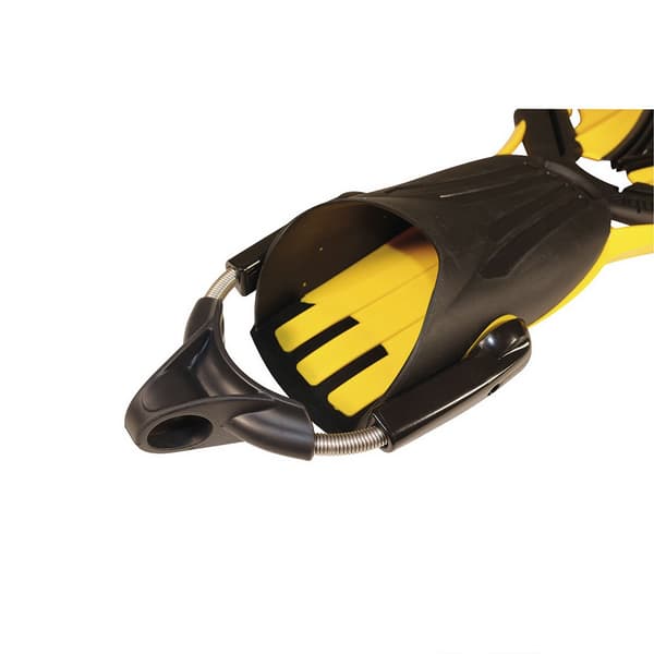 Beuchat Dykkerfinner Aquabionic Gul,Sort L-XL
