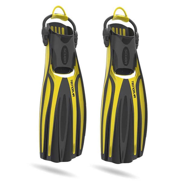 Tecnomar Professionella Dykfenor Momentum Gul,Svart EU 41-44