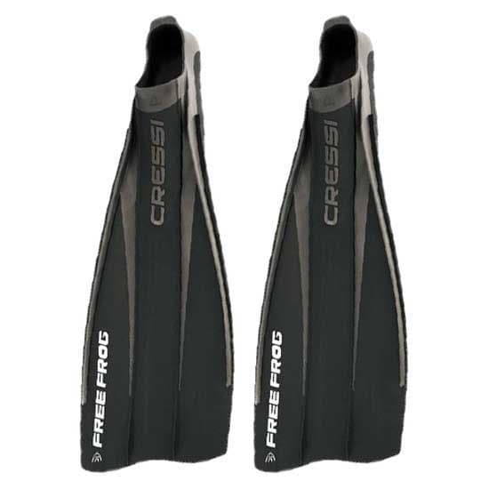 Cressi Snorkelfenor Free Frog Svart EU 41-42