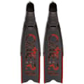 Miniatyrbillede 1 af 3: Omer Spearfishing Finner Stingray Dual Carbon Sort EU 47-48