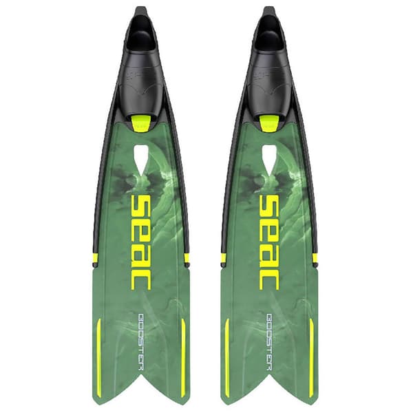 Seacsub Spearfishing Finner Booster Grøn EU 36-38