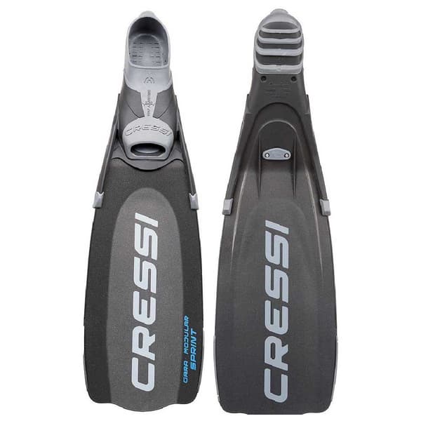 Cressi Dykkerfinner Gara Turbo Sprint Sort EU 44-45