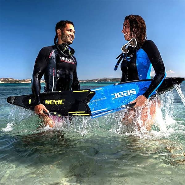 Seacsub Spearfishing Finner Booster Sort EU 47-48