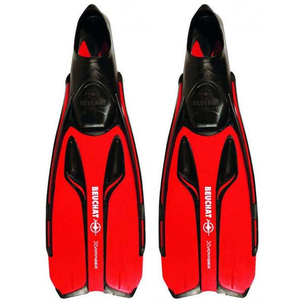 Beuchat Snorkelfinner X-voyager Rød,Sort EU 46-47