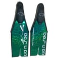 Miniatyrbillede 1 af 3: Go N Sea Finner Longue Distance Carbone Medium Grøn EU 44-45