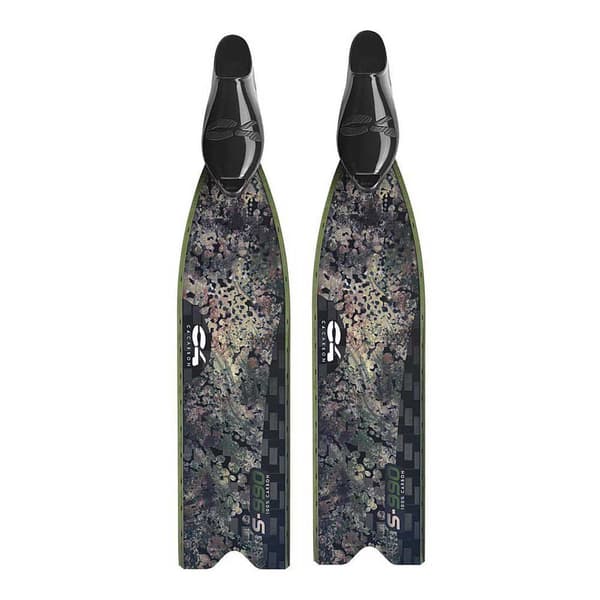 C4 Finner S-990 Camo 25 Grøn EU 43-44