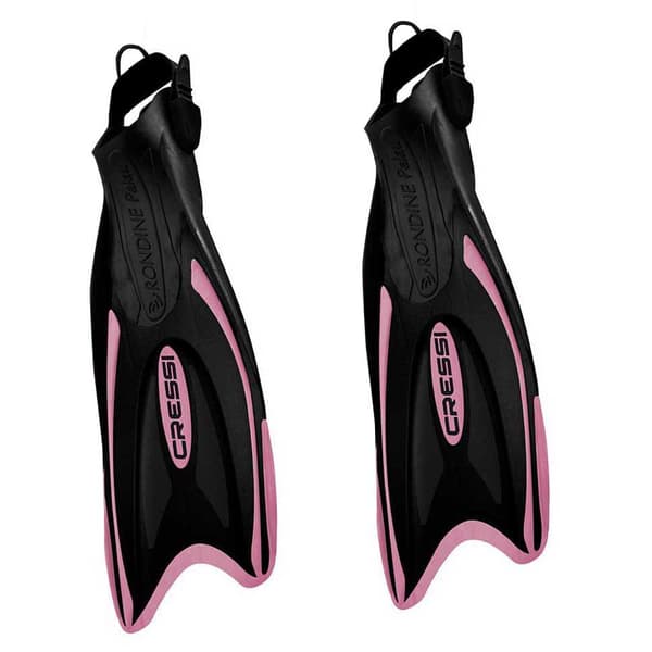 Cressi Snorkelfinner Palau Sort,Rosa EU 35-38