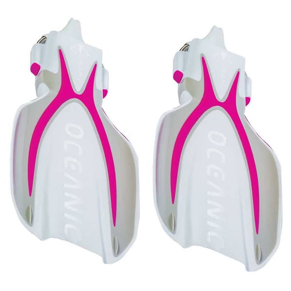 Oceanic Dykkerfinner Manta Ray Hvid,Rosa EU 37-41