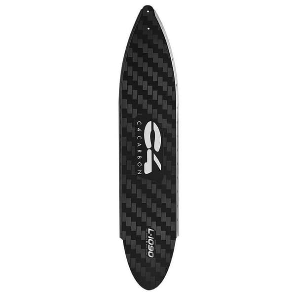 C4 Fiskeri L-1090 25 Fin Klinge Enkelt Sort