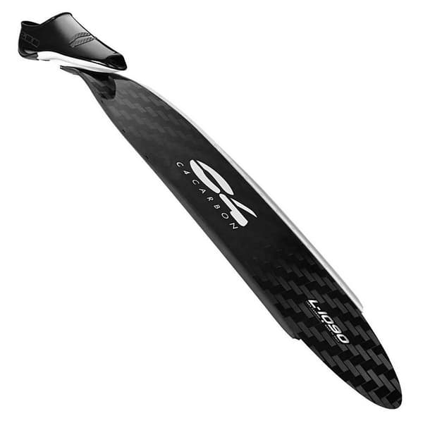 C4 0bc4l1090a20s L-1090 Freediving 20 Single Tynd Kniv Sort