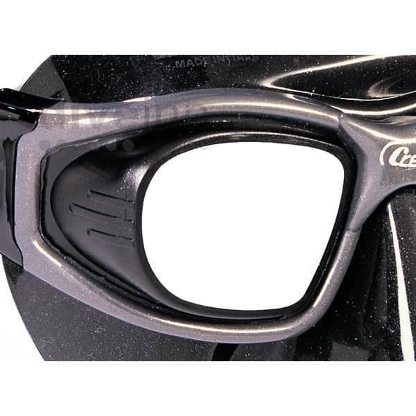 Cressi Minima Svart spjutfiskemask - Vuxen - Unisex - Svart