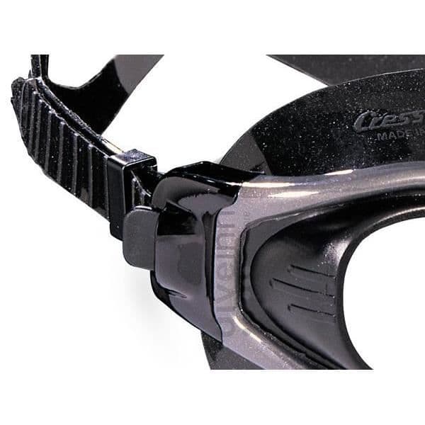 Cressi Minima Svart spjutfiskemask - Vuxen - Unisex - Svart