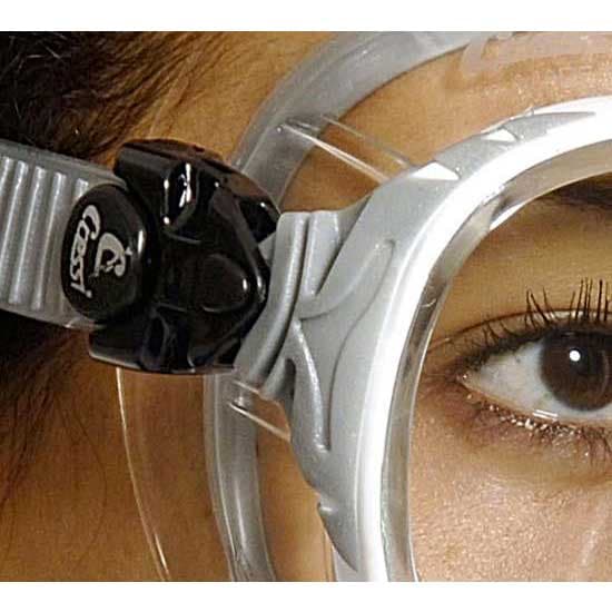 Cressi Dykkermaske Big Eyes Evolution Crystal Blå,Sort