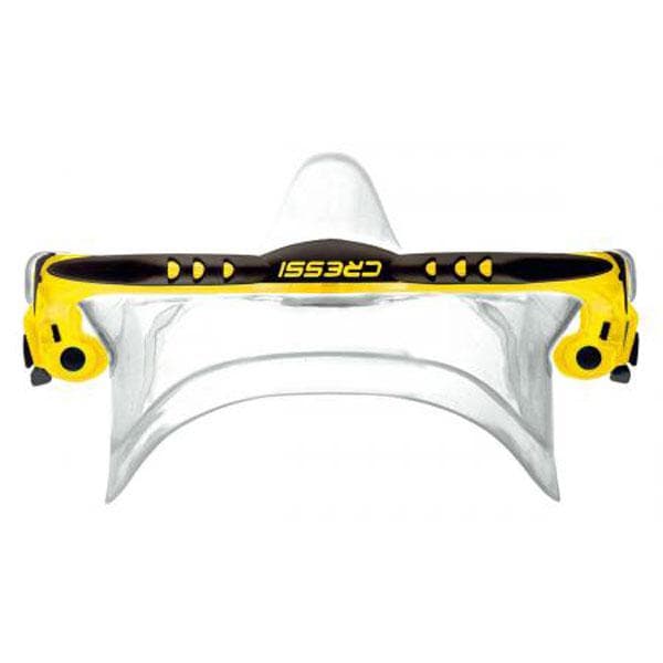 Cressi Dykkermaske Matrix Transparent,Gul