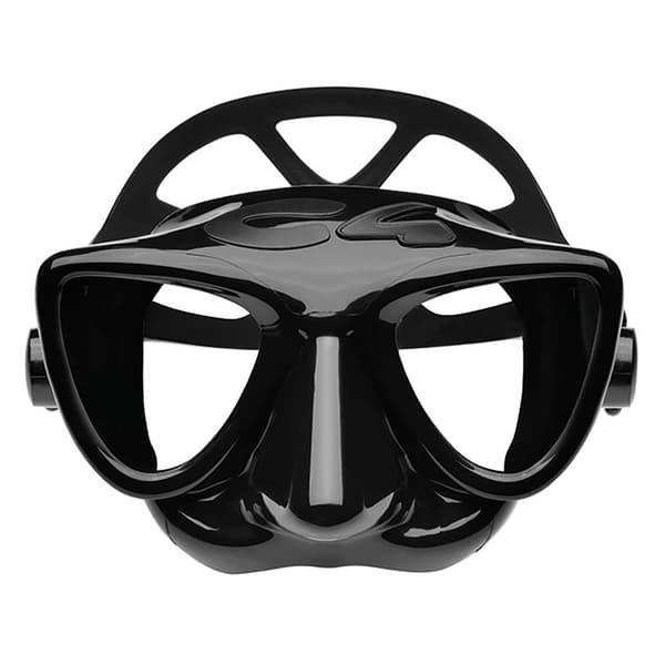 C4 Spydfiskermaske Plasma Sort
