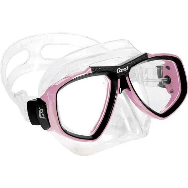 Cressi Dykkermaske Focus Sort,Rosa