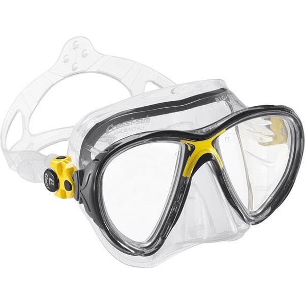 Cressi Dykkermaske Evo Big Eyes Transparent