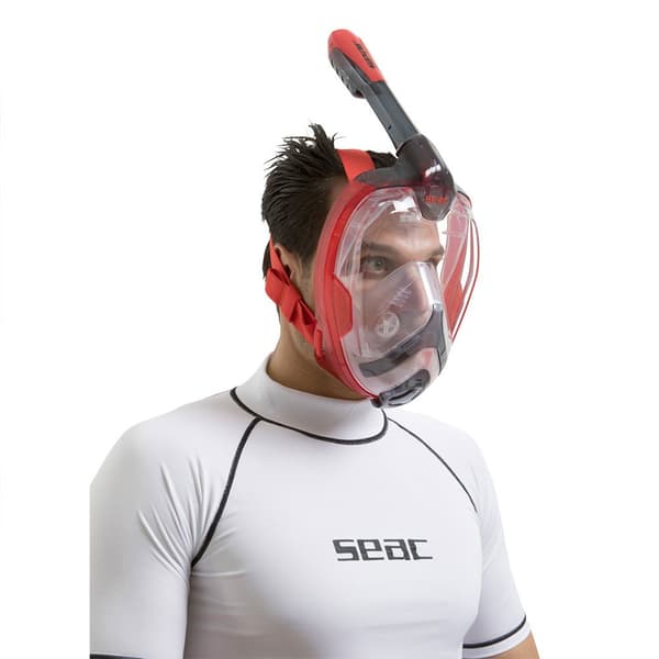 Seacsub Snorkel Maske Unica Transparent L-XL