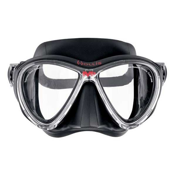 Hollis Dykkermaske M 3 Transparent,Sort